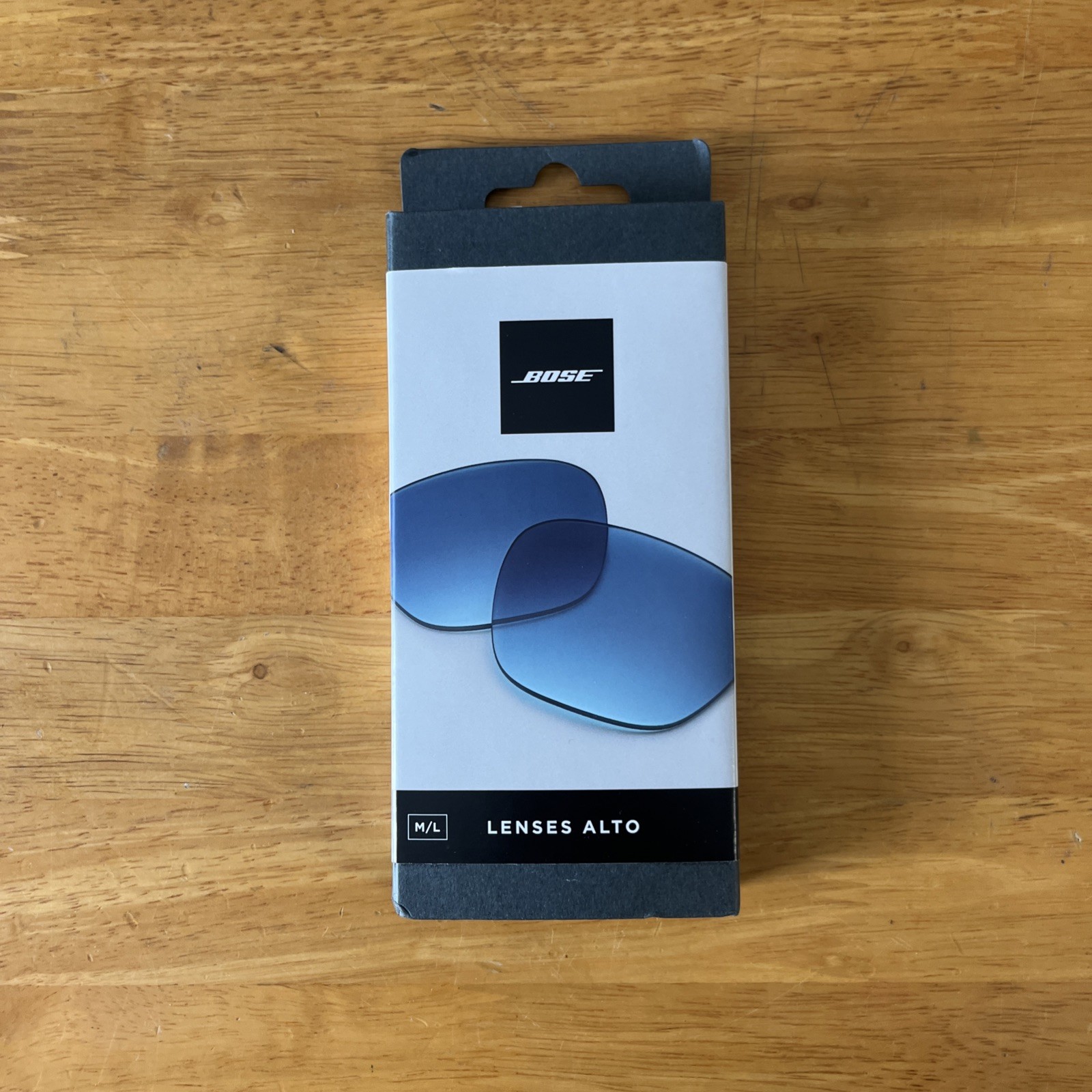 NEW Genuine Original BOSE Swappable Lenses ALTO Style Size M/L – Blue Gradient