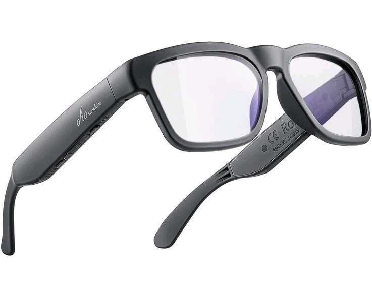 OHO Smart Glasses Black /Clear