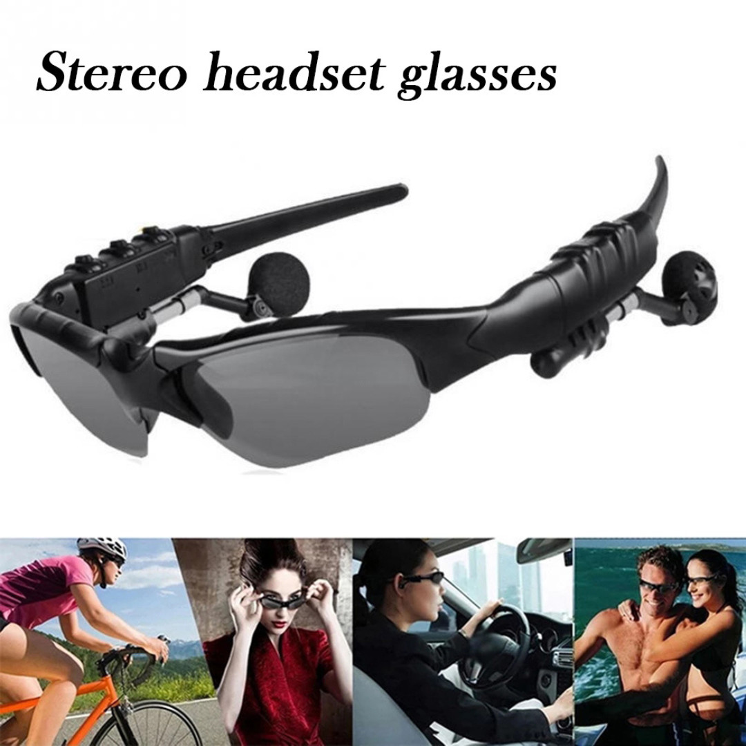 Wireless Bluetooth Glasses Music Headset Audio Hands-free Calls Smart Sunglasses