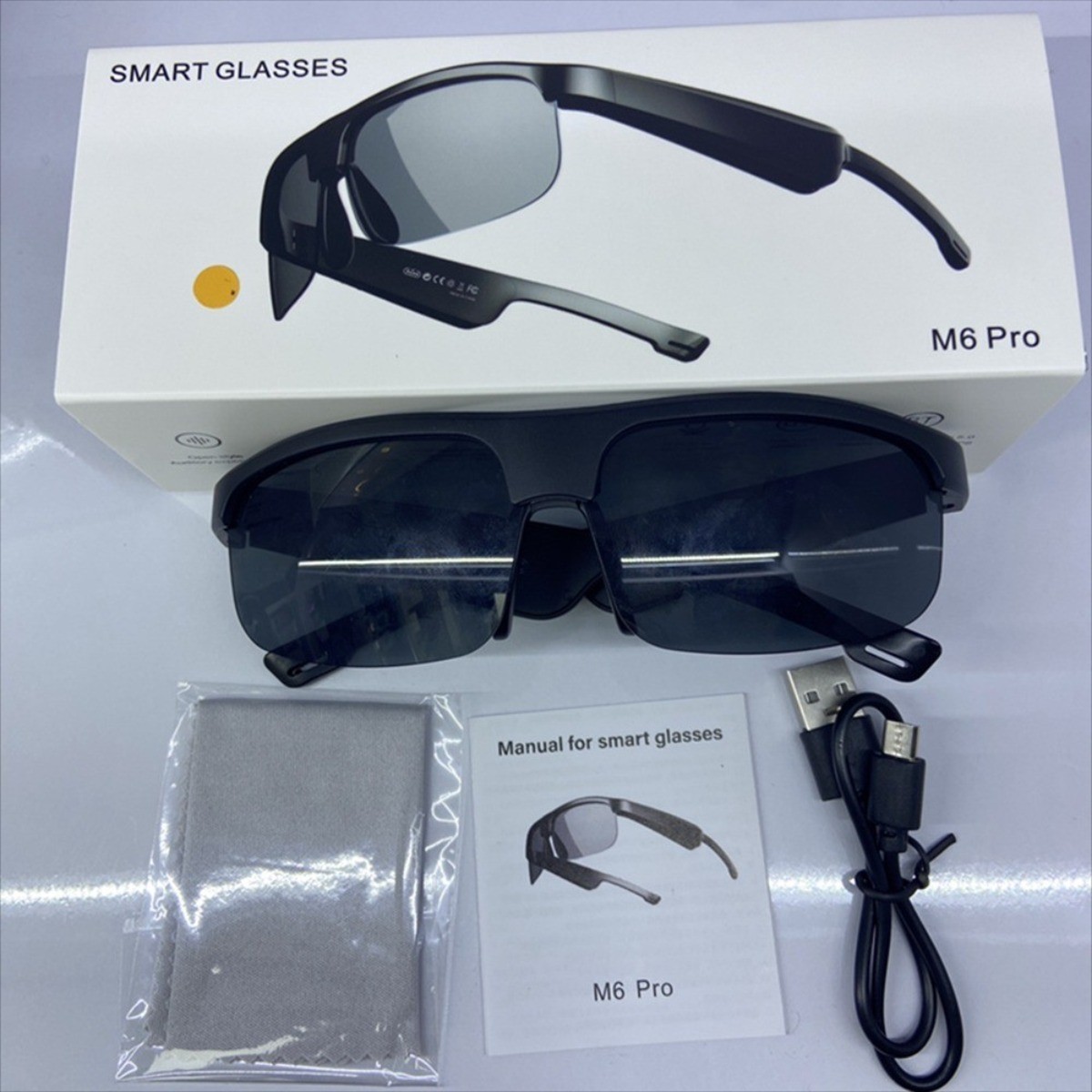 Smart Glasses Bluetooth Audio Glasses for Men Women – Calls & Music,Driving