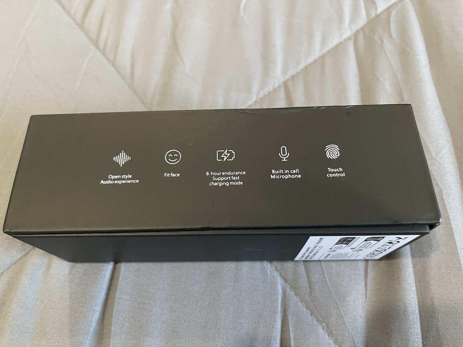 DMES AI GLASSES Bluetooth Smart Glasses with Microphone, Touch Control