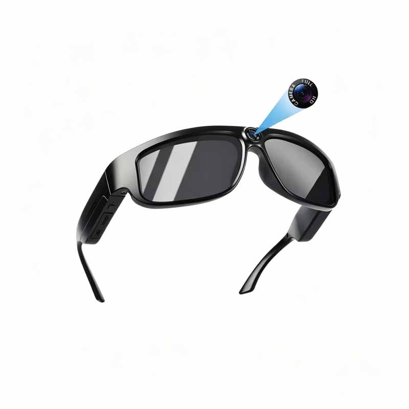 8MP AI Smart Outdoor Sports Glasses Bluetooth Music Hands-Free Call Translation