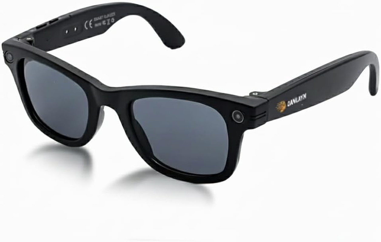 Smart Camera Glasses for Hands-Free Video & Travel Translation, 8MP HD POV Recor