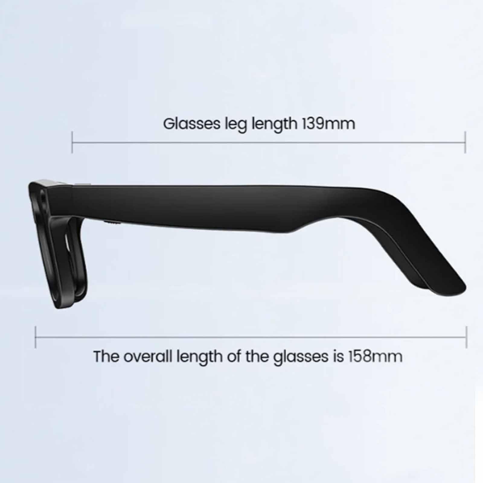 Cyanvue AI Smart Glasses 8MP Camera Bluetooth Music Call Sports Travel Glasses