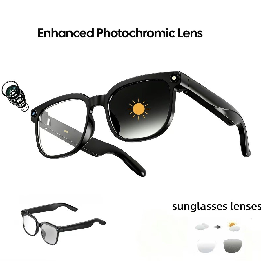 AI Smart Glasses with Camera Bluetooth Open-Ear Audio | Ray-Ban Meta Alternative