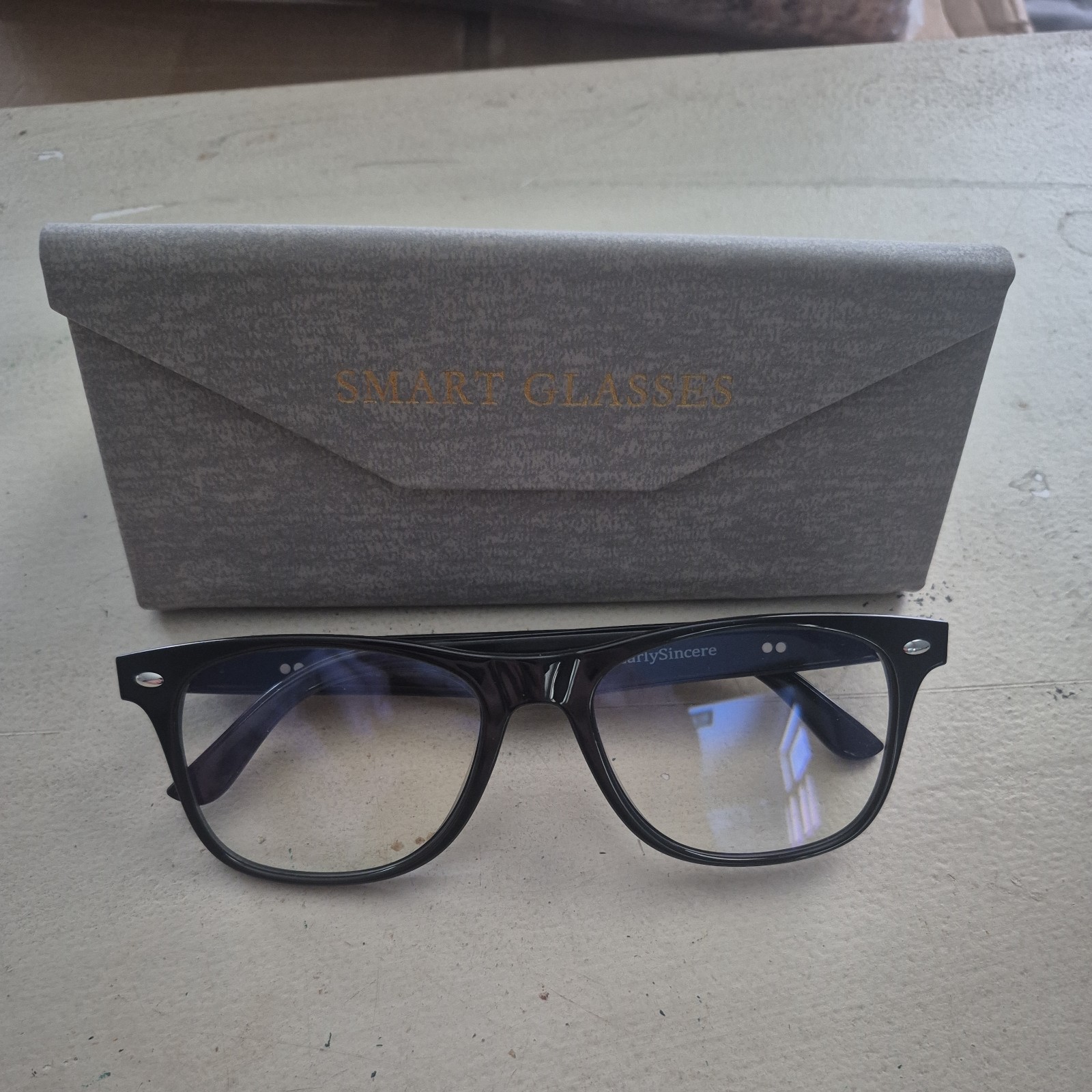 AI Smart Glasses, Bluetooth Glasses with 164 TranslationAnti-Blue LightGlasses