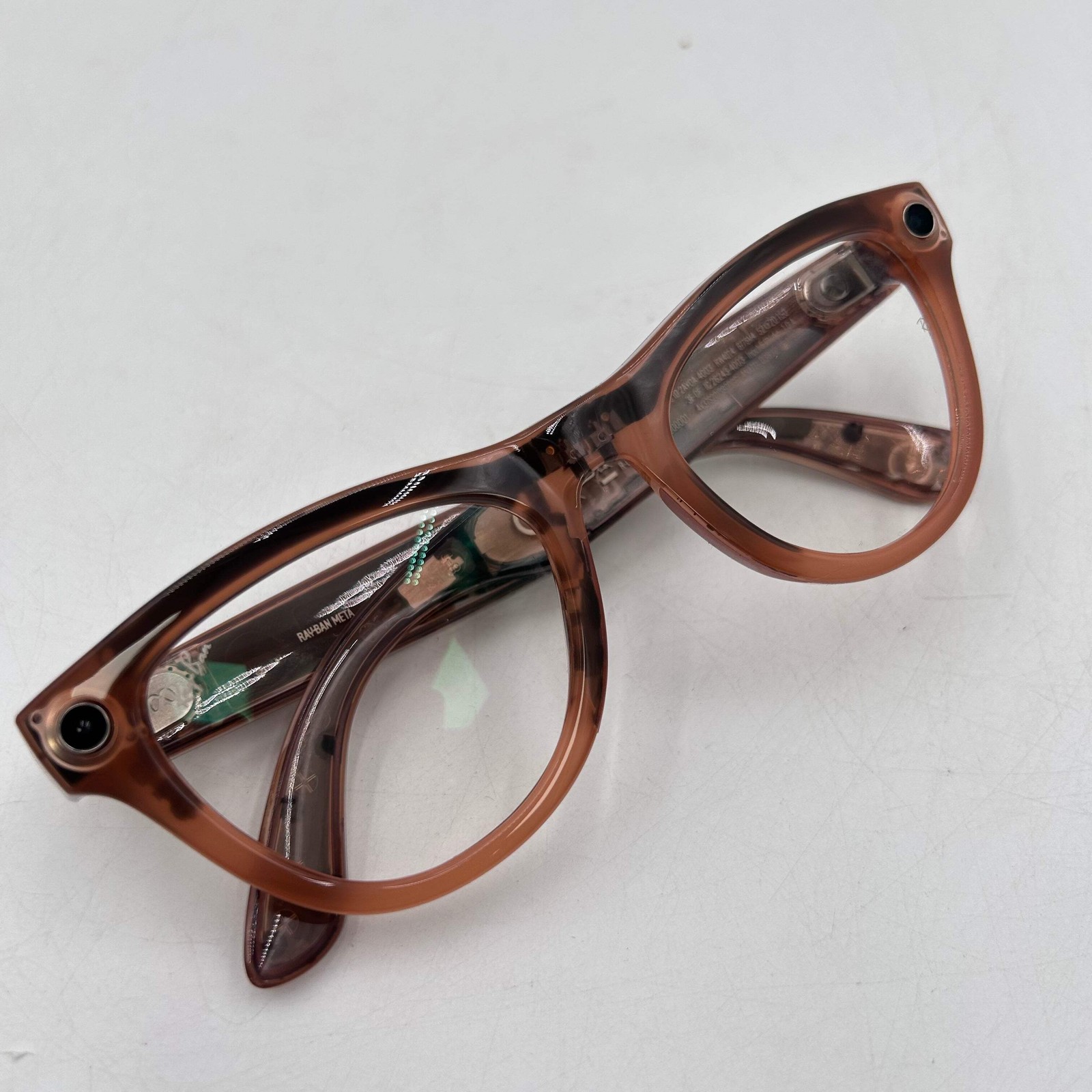 Ray-Ban Meta Skyler Gen 2 Shiny Peach Transitions RW4014 6778M4 AI Smart Glasses