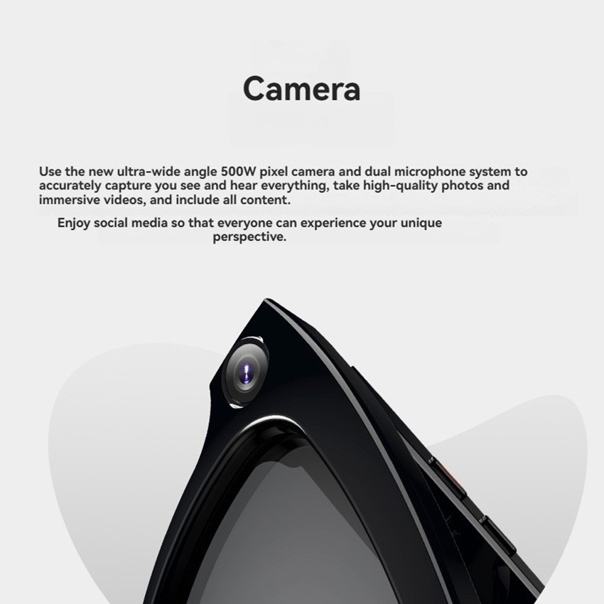 Smart Glasses with AI Photo/Video Recording/ Recognition and Translation Glasses