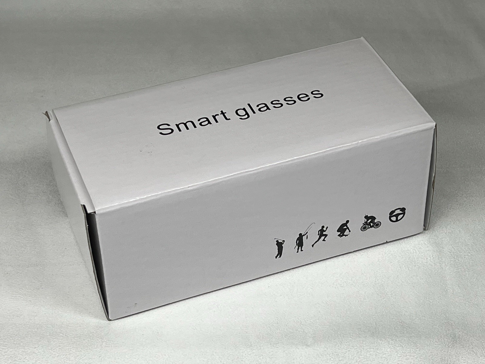 Smart Glasses with Integrated Video Camera 1080 Res. + 32 GB Mini SD Card + Case