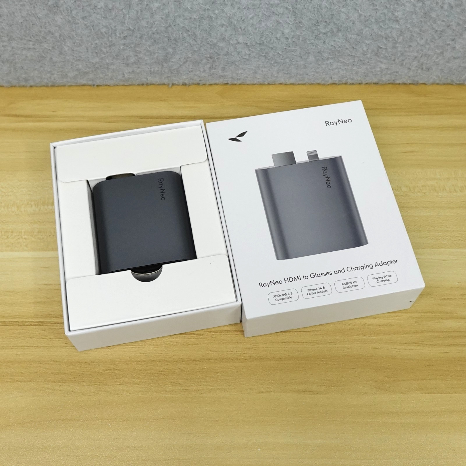 RayNeo To PS4 Ps5 HDMI USB-C Glasses & Charging Adapter Open Box