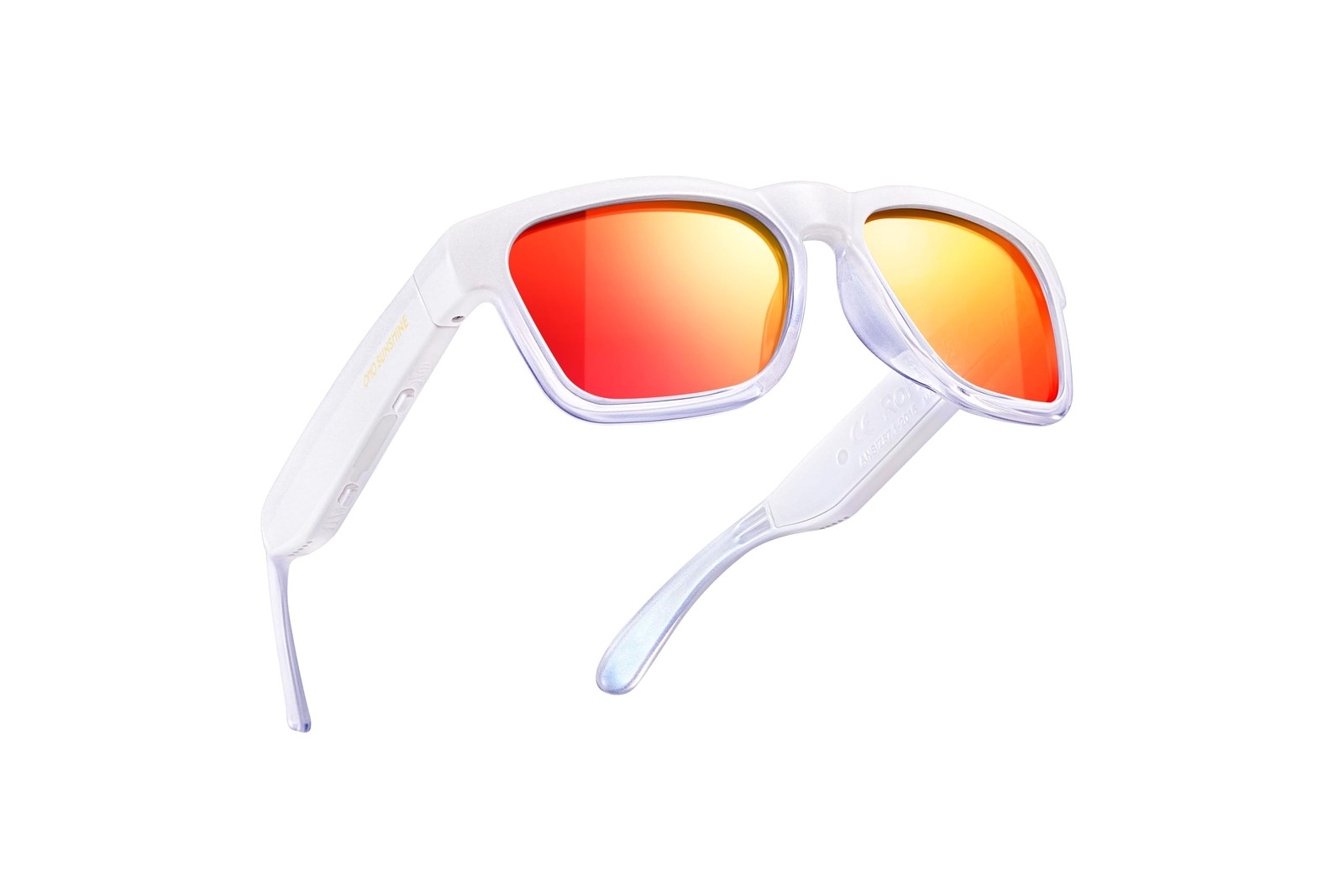 OhO Smart Glasses,Polarized Sunglasses with Bluetooth Speaker,Athletic/Outdoo…