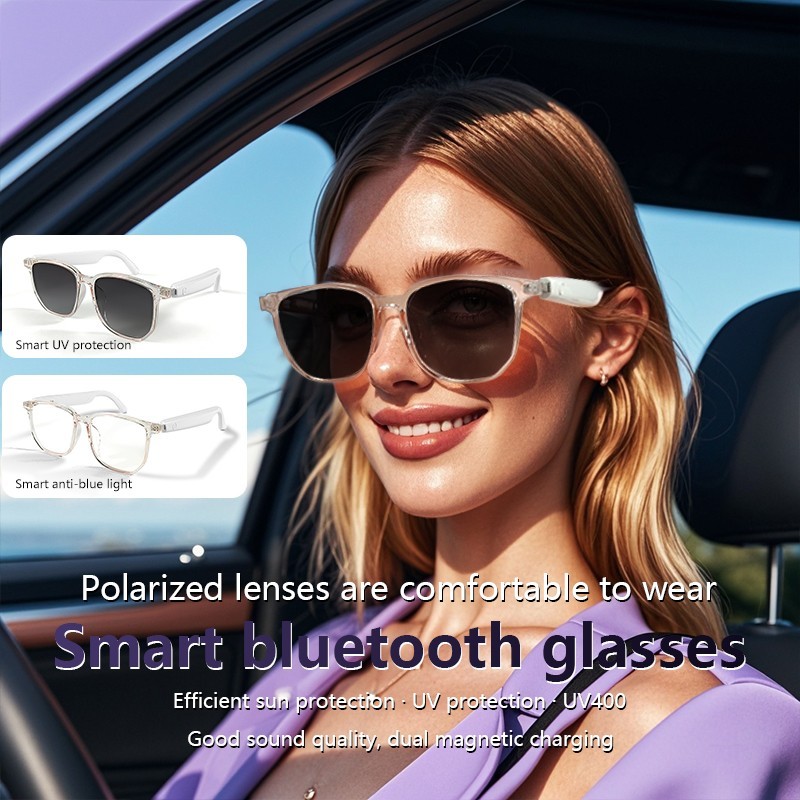 NEW AI Smart Glasses Bluetooth Call Audio Hands-Free Translation for Men & Women