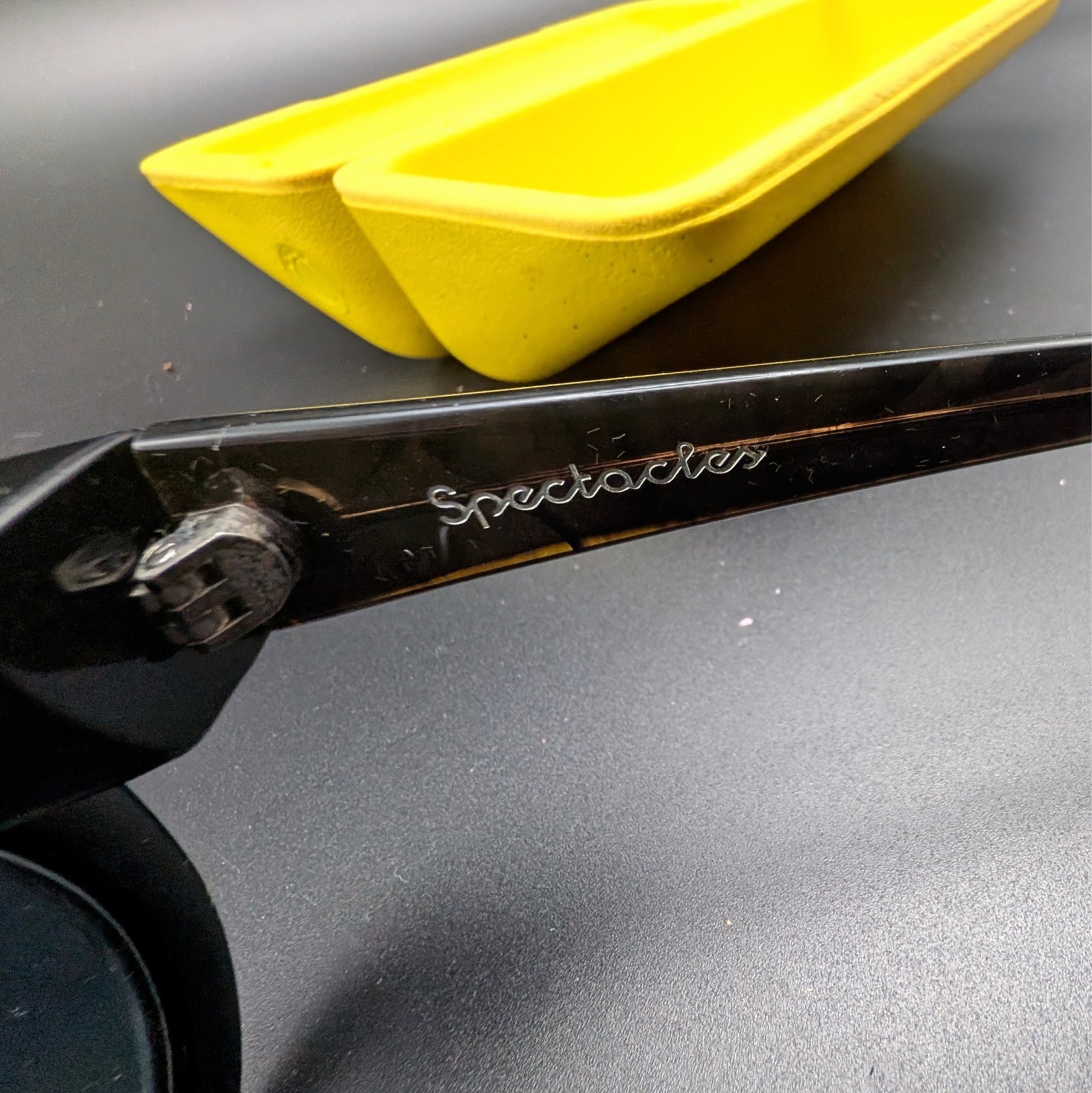 Snapchat Spectacles V1 First Generation Black Camera Sunglasses Untested AS IS