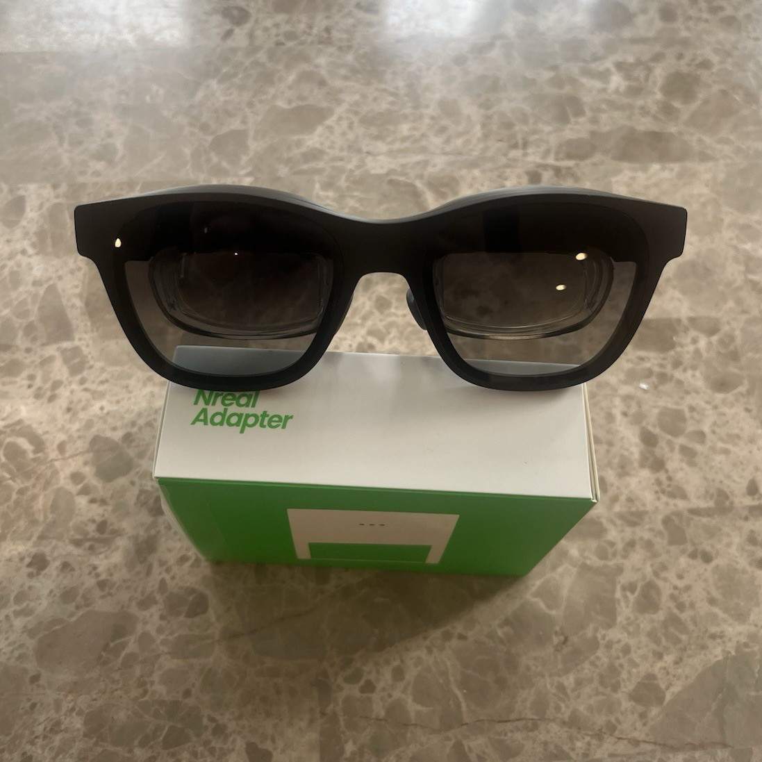 Nreal Air Smart Glasses USB-C Set w/ Nreal Adapter, Cable, Case & Box