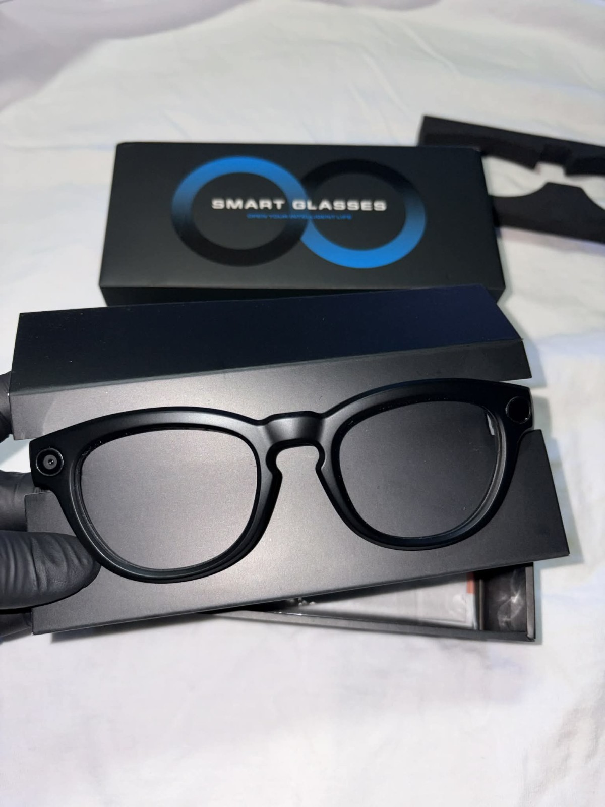Ai smart glasses with 4k camera and video