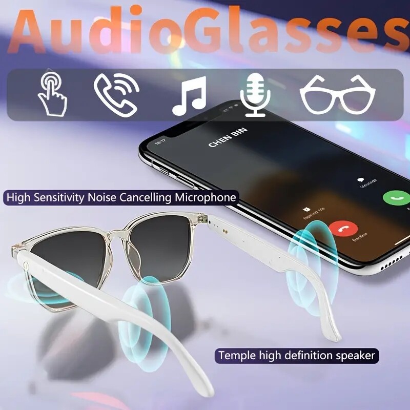 Smart Glasses Headphones: Outdoor Sports Music, Calls, And Protection, Optical