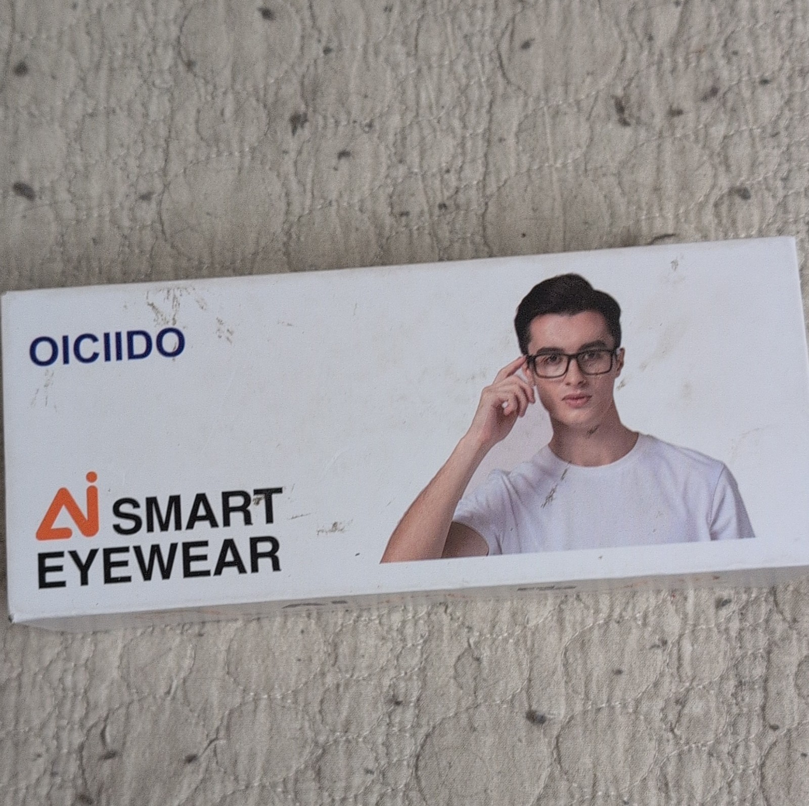 OICIIDO Smart Eyewear Glasses Black with USB Connectivity
