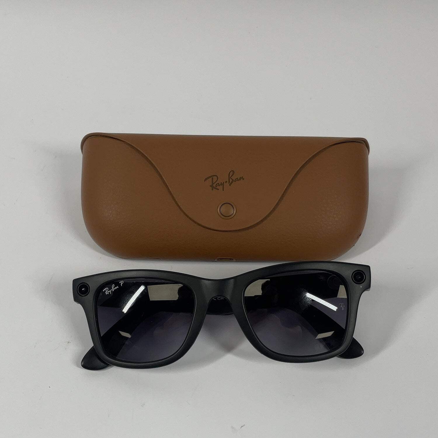 Ray-Ban Stories Wayfarer Matte Black Standard RW4006 601ST3 AI Smart Glasses