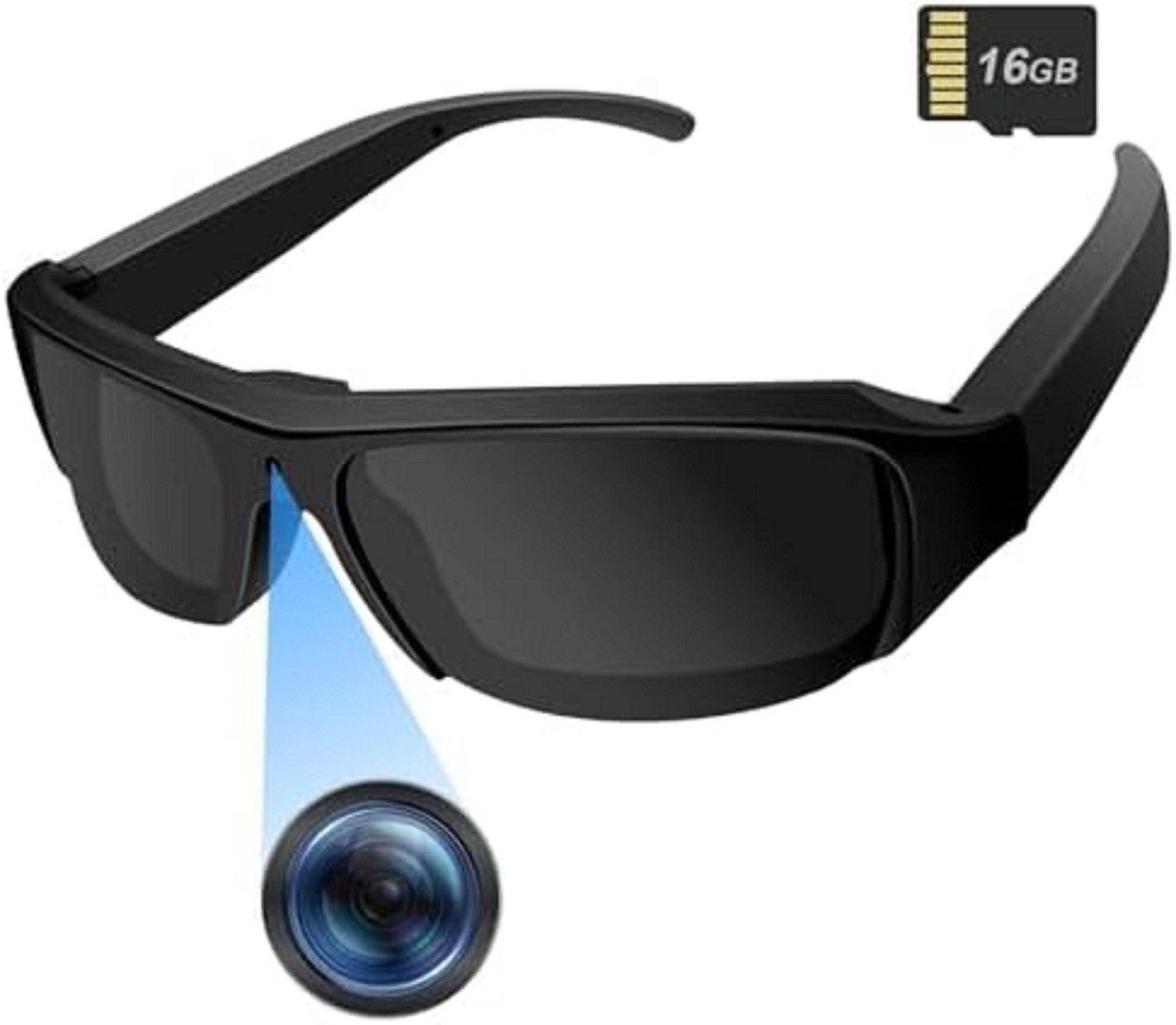 Camera Sunglasses Sports Action Smart Glasses Cam 1080P Video Camera Glasses UV