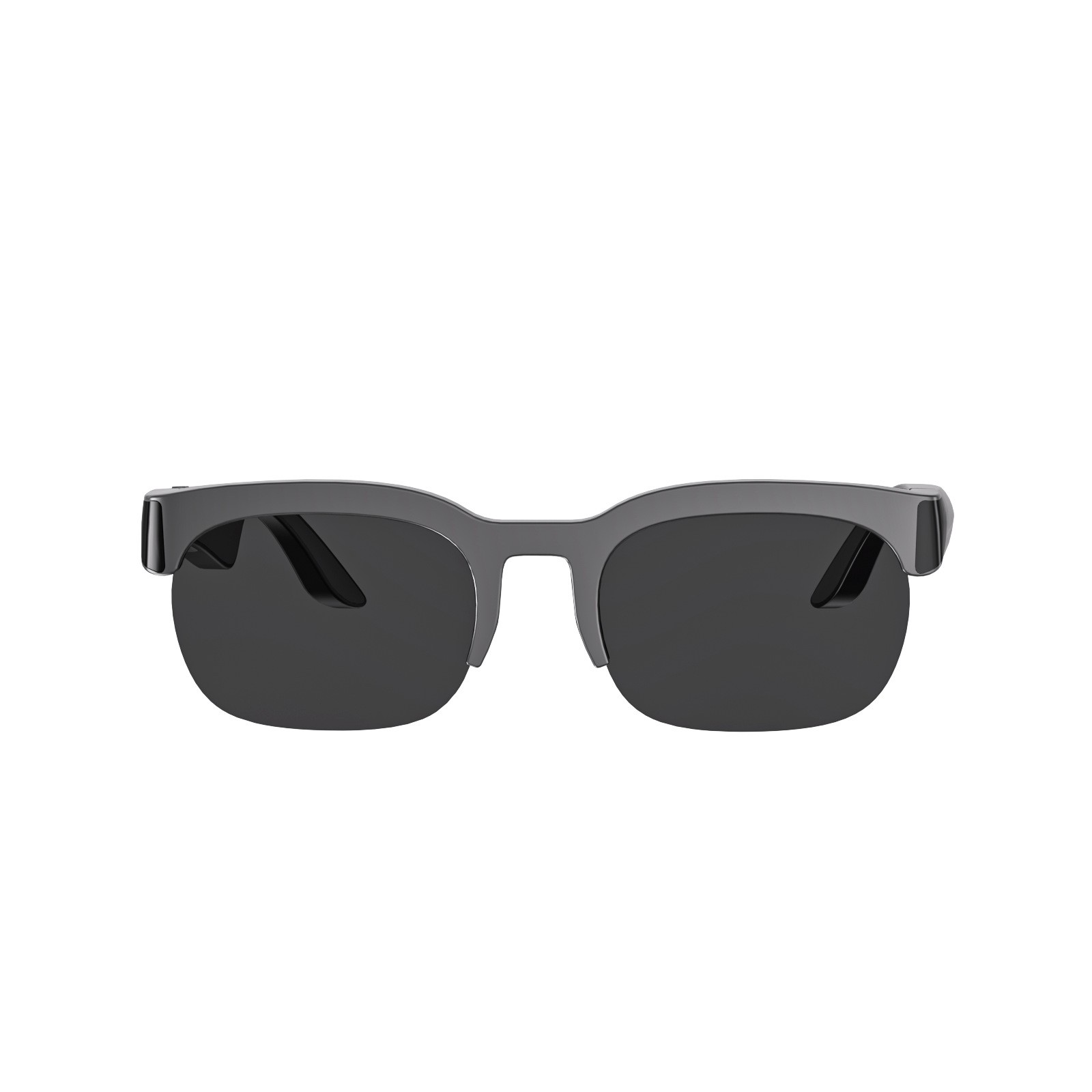 Bluetooth Audio Smart Glasses, Blue Light Glasses for Women Men, GS07-Black
