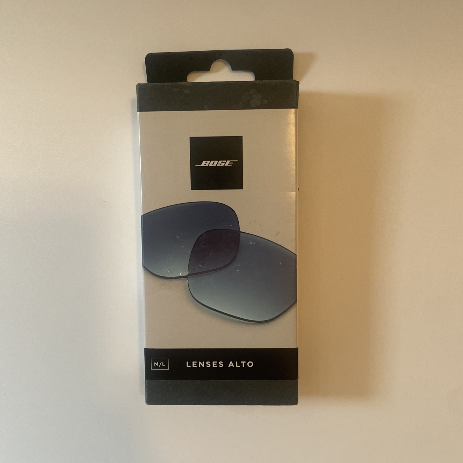 NEW Genuine Original BOSE Swappable Lenses ALTO Style Size M/L – Blue Gradient