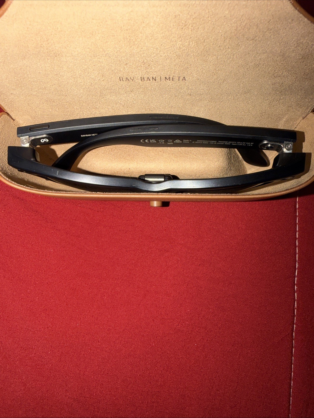 Ray Ban Meta Wayfarer Sunglasses Matte Black/Gradient