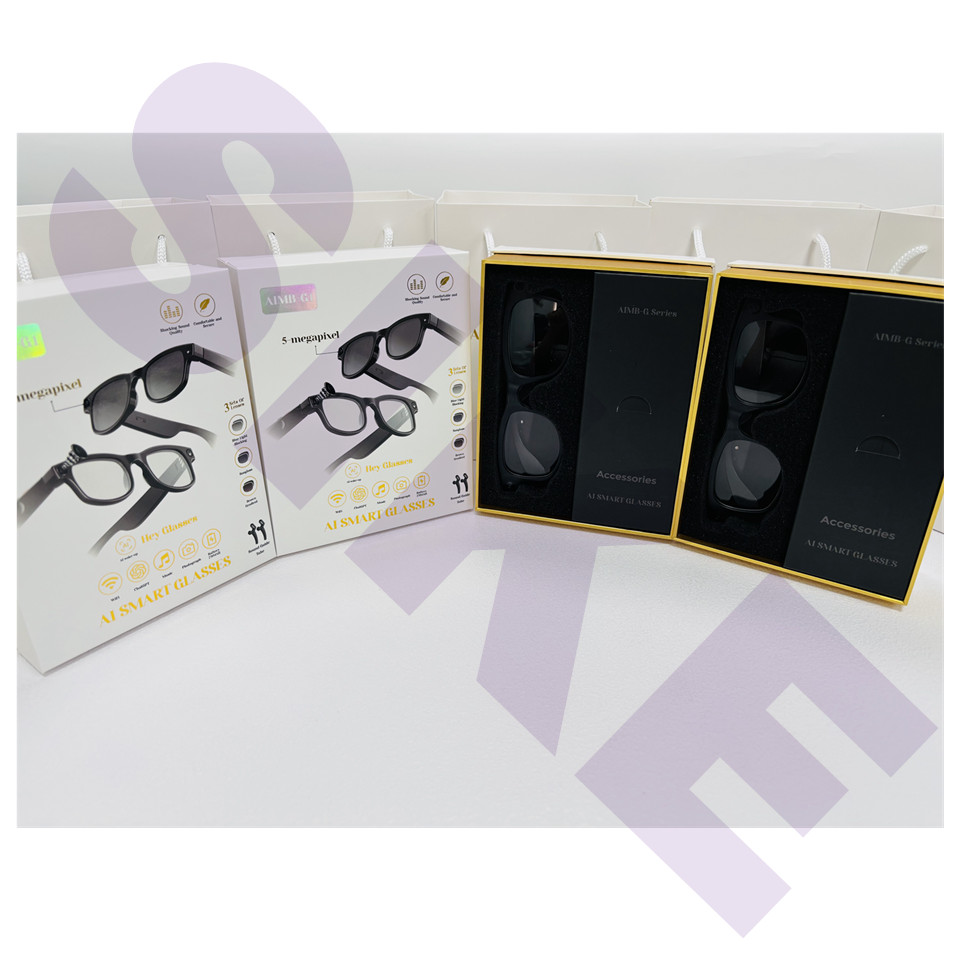 Video Recording Eyewear/Sunglasses Chat-GPT AI Smart Glasses Bluetooth Earphone