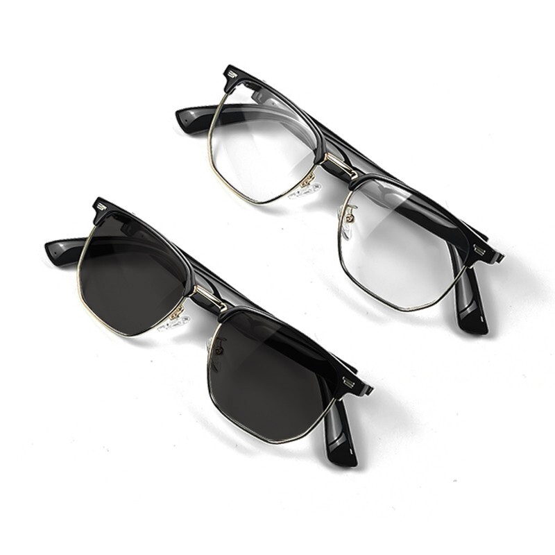 Smart Glasses Bluetooth Audio Sunglasses for Men,Support Handfree Music Calling
