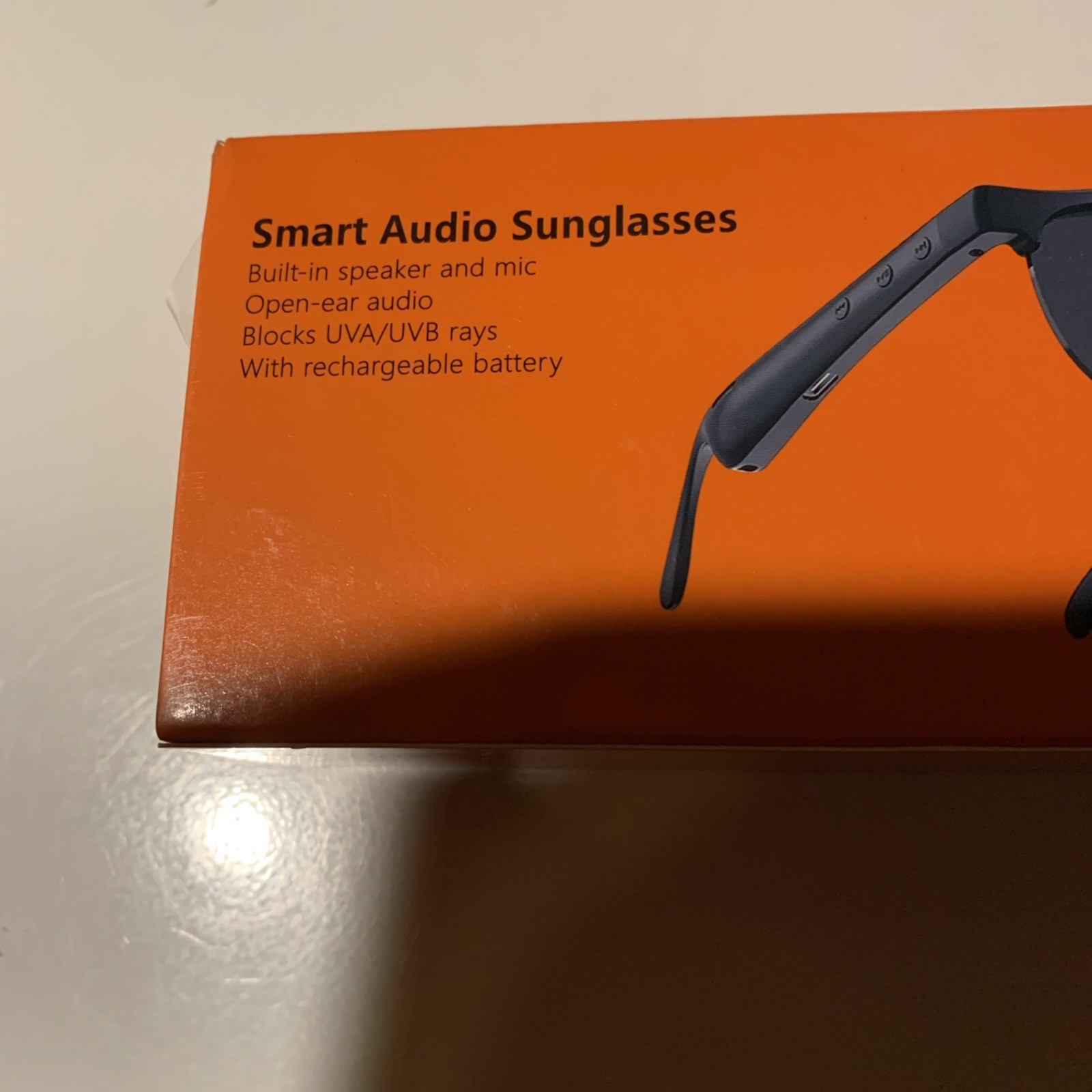 MG100 Smart Audio Sunglasses Bluetooth USB Connectivity Model MG100 New In Box!!