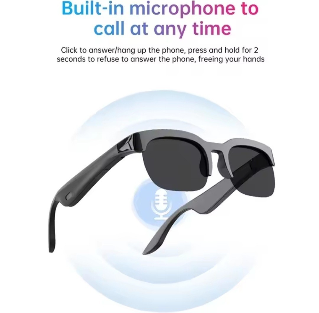 Lenovo Official AI Smart Glasses 8K Dual Camera Bluetooth Video Sunglasses 2026