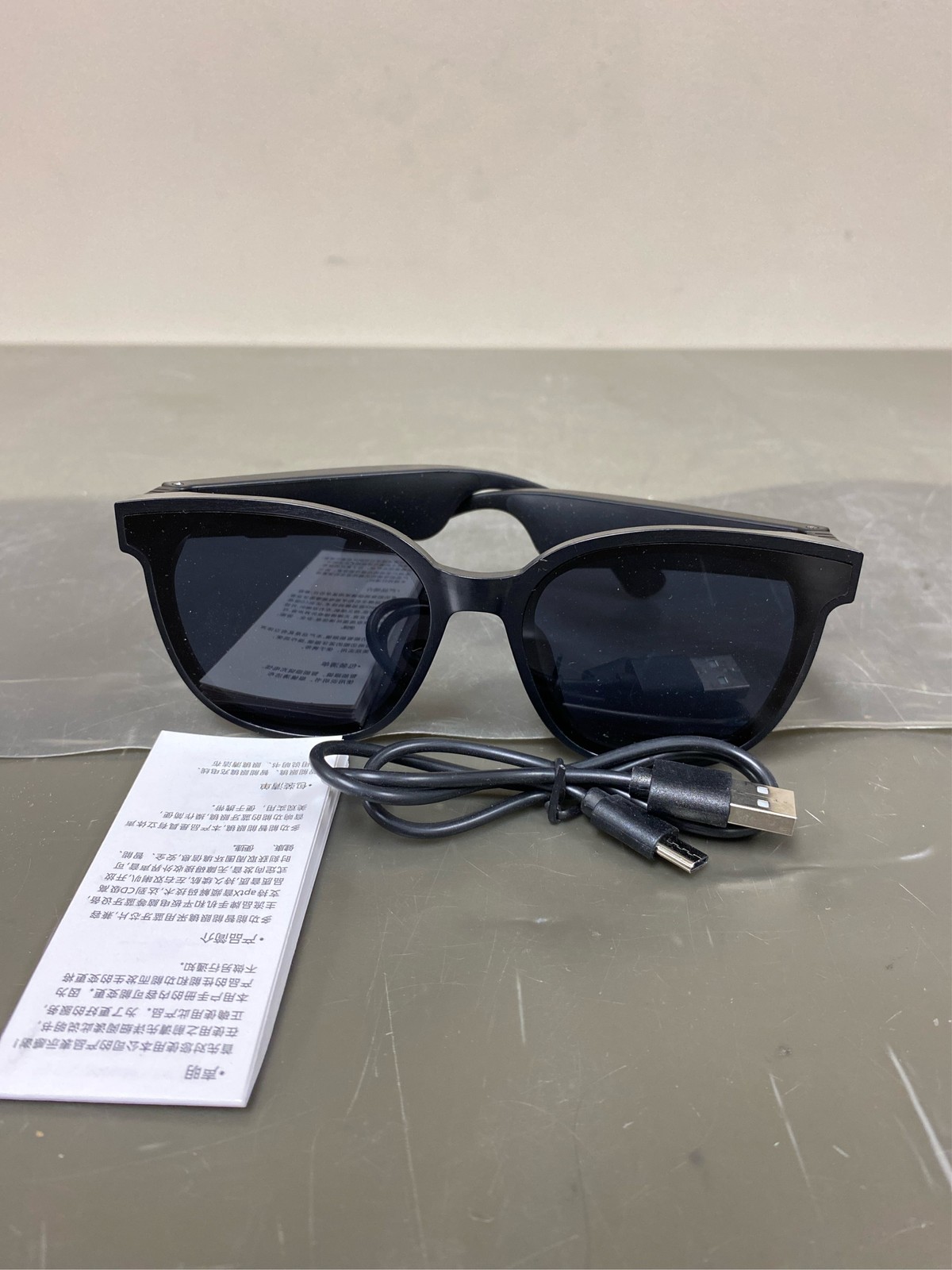 Smart Sunglasses, Wireless Bluetooth Sunglasses Open Ear Music&Hands-Free Callin