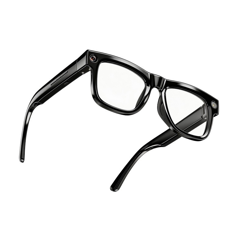 AI Smart Glasses w/ 8MP Camera Photo Tutorials Translation Wi-Fi Video Recording