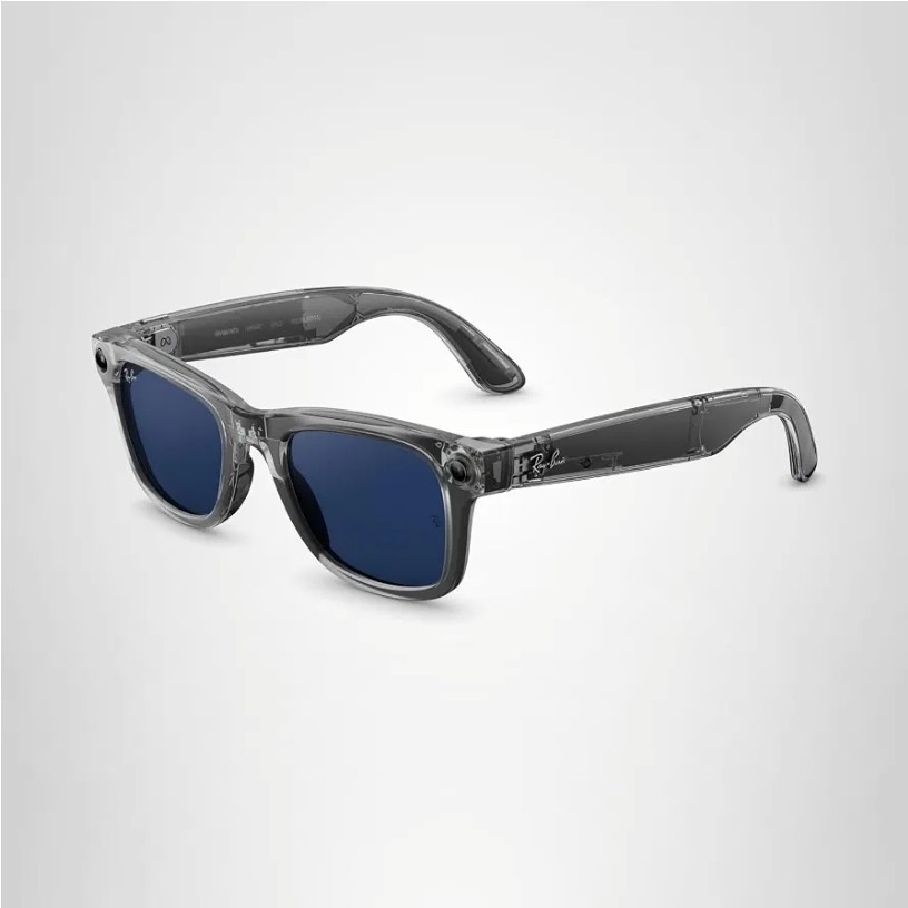Ray-Ban Wayfarer Gen 2 RW4012 Smart Glasses Bluetooth Wi-Fi Matte Transparent