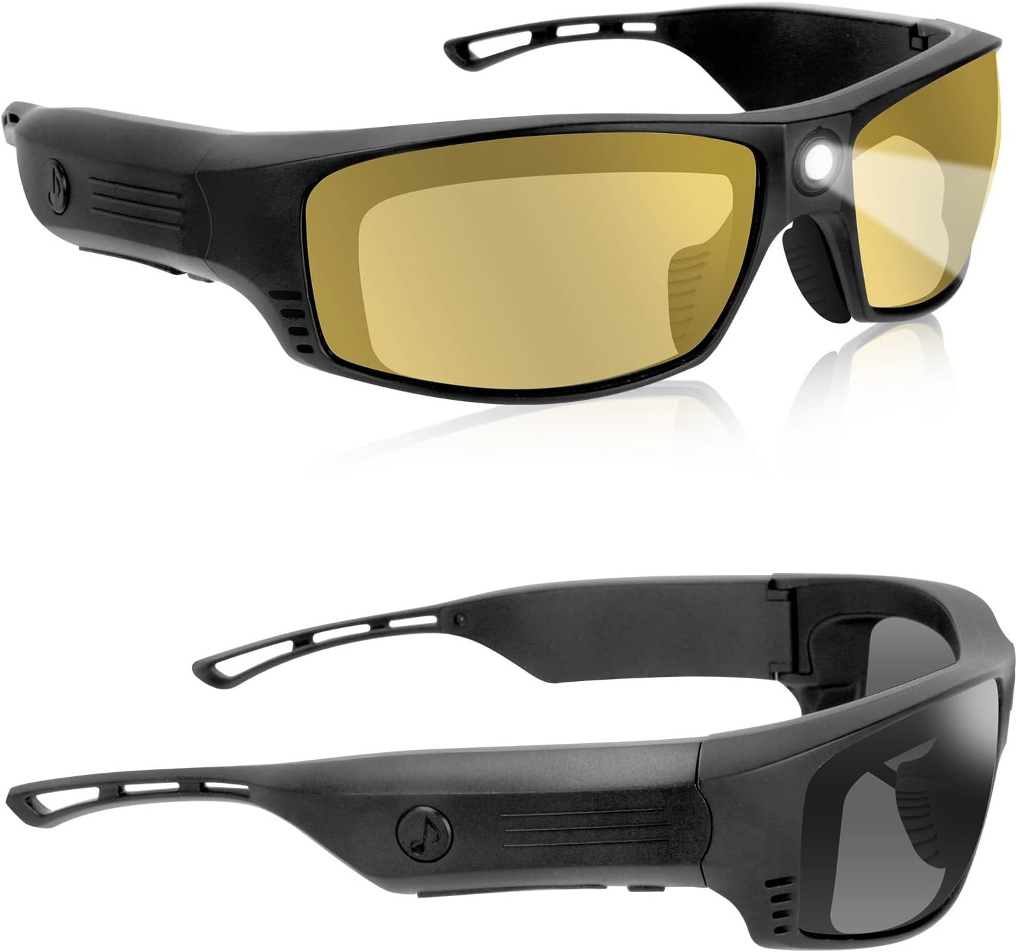 Smart Bluetooth Glasses for Men&Women Ultra Loud Volume,Safety Glasses with Blue