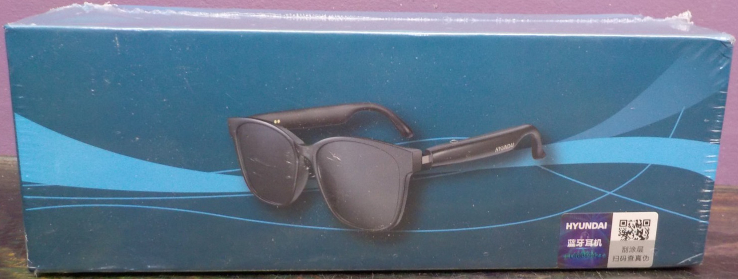 Hyundai HY-C8 Black AI Smart Bluetooth Glasses