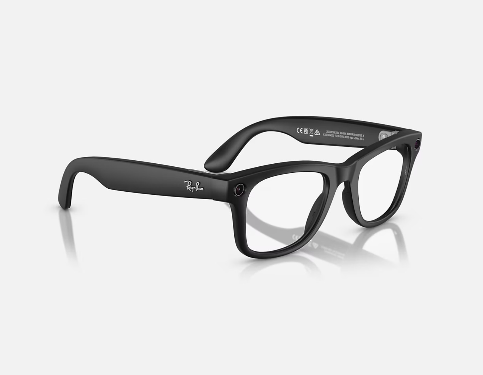 Ray-Ban Meta Wayfarer Video Glasses Matte Transition Lenses RW4008 LARGE