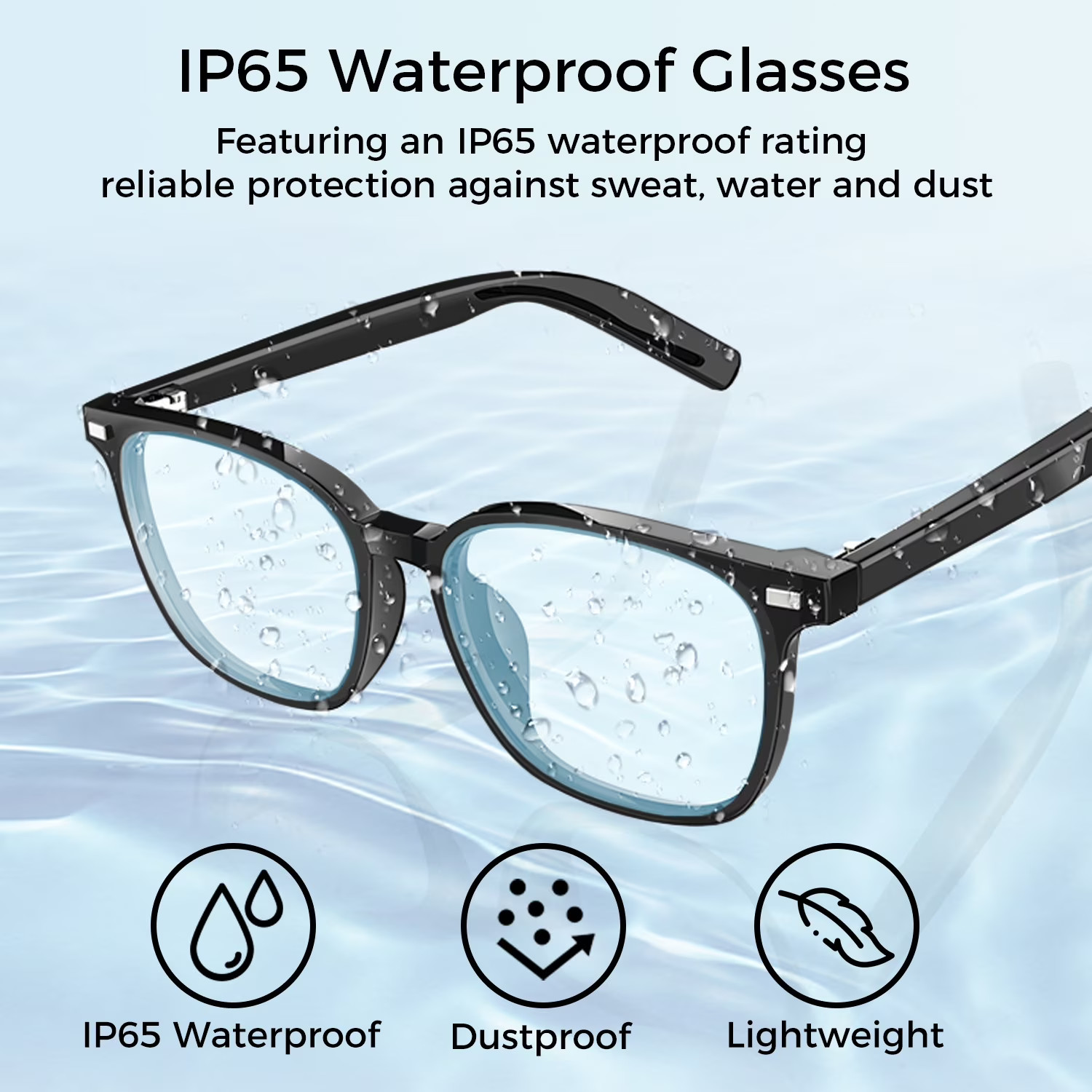 Smart Glasses Wireless Bluetooth Audio Glasses Women,Intelligent Communication