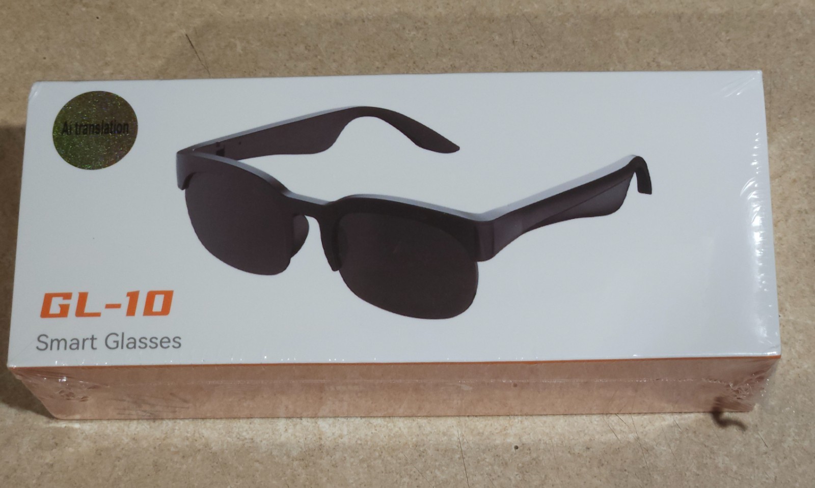 NIB GL-10 Smart Glasses AI Real-Time Translation Sunglasses 137 Languages