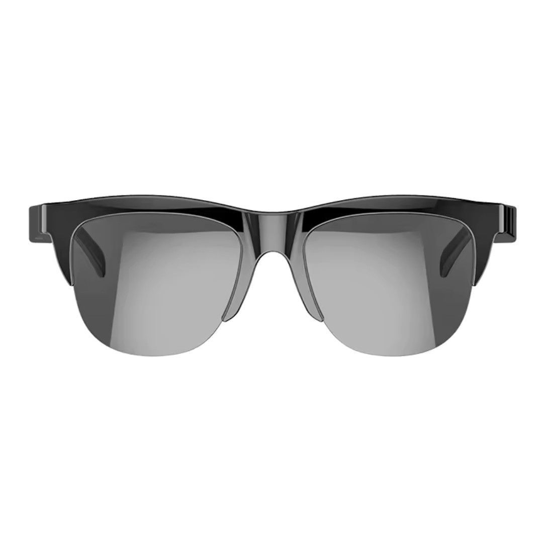 Bluetooth Smart Audio Sunglasses Open Ear Speakers Hands Free Calls UV400 Black
