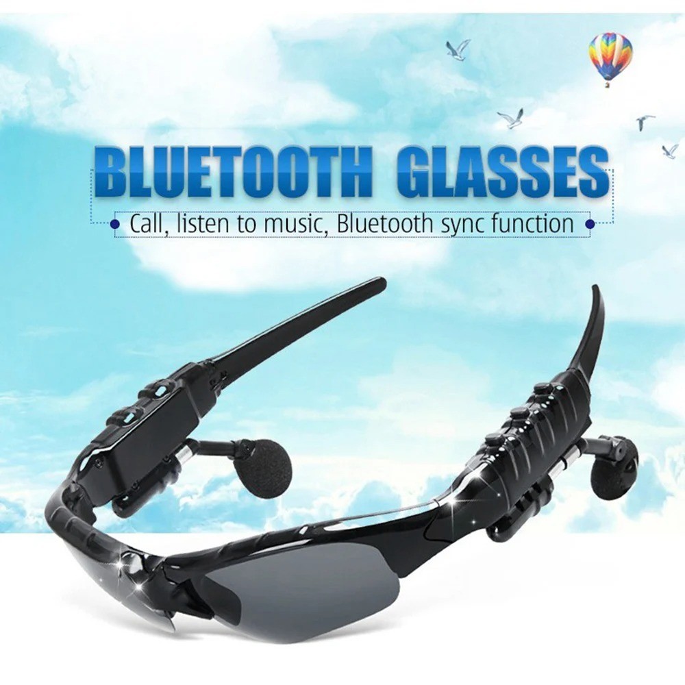 Wireless Bluetooth Glasses Music Headset Audio Hands-free Calls Smart Sunglasses