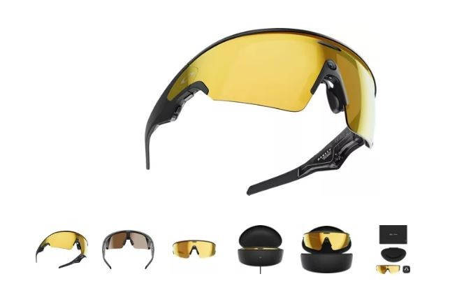 Oakley Meta Vanguard, Meta AI, Audio, Photo, Video Compatibility – Black(Sealed)