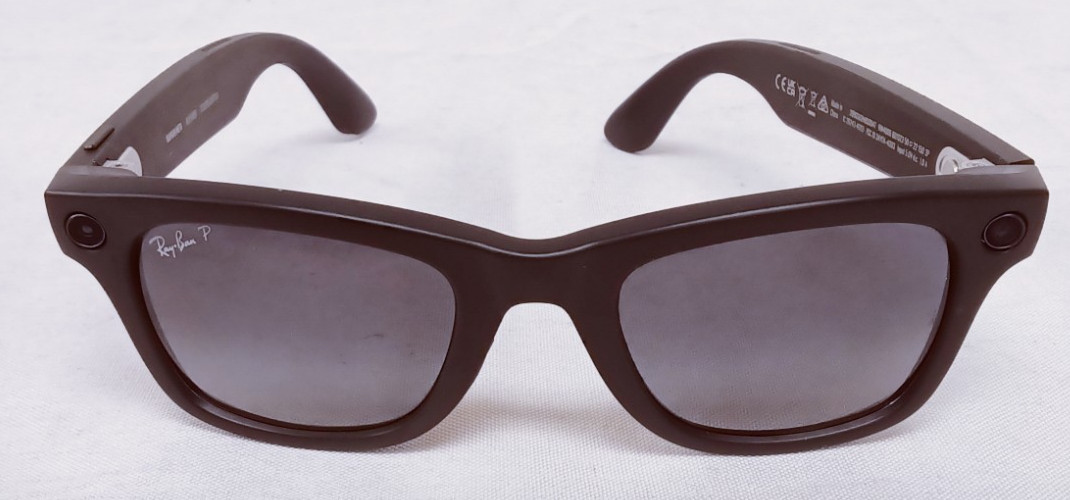 Ray-Ban Meta Wayfarer RW4008 601SM1 Smart Glasses 53mm Matte Black/Clear