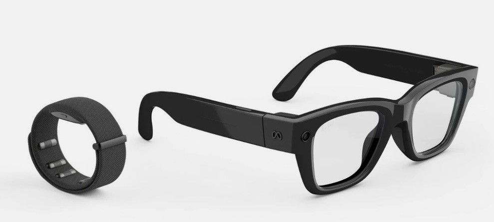 RAY-BAN META DISPLAY AI Glasses Black- Size STANDARD / Neural Band Size 2- M/L