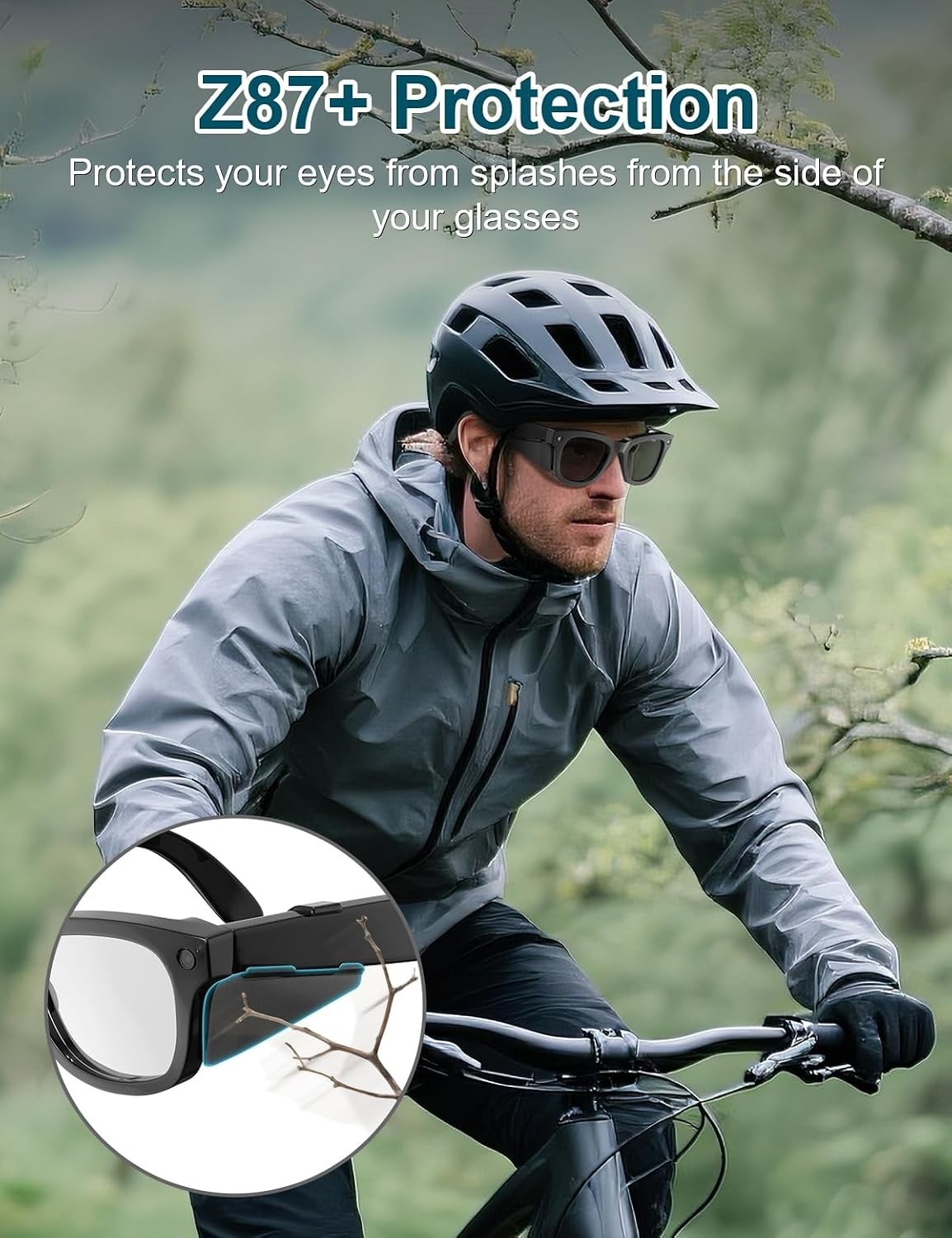 Glasses Side Shields Compatible with Ray-Ban Meta Smart Glasses Accessories, Saf