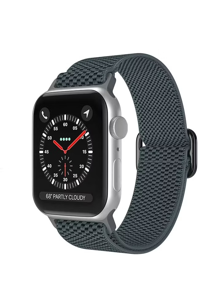 Worryfree Gadgets Stretchy Nylon Solo Loop Band for Apple Watch