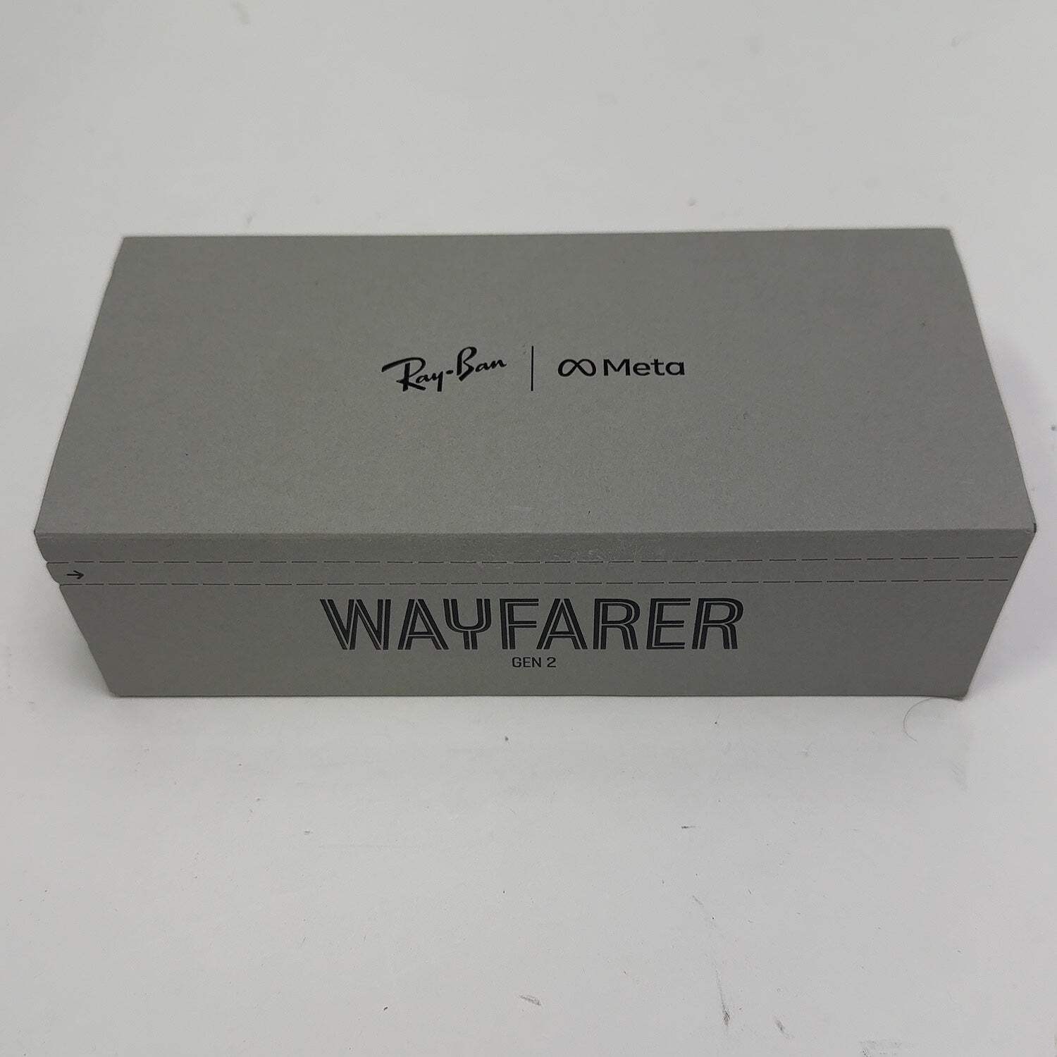 New Ray-Ban Wayfarer Shiny Black Standard RW4012 601/1M53 AI Smart Glasses