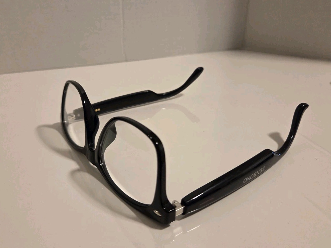 SENBONO E13 Smart Glasses Bluetooth Call/Music/Voice Blue Light – FULL-RIM FRAME