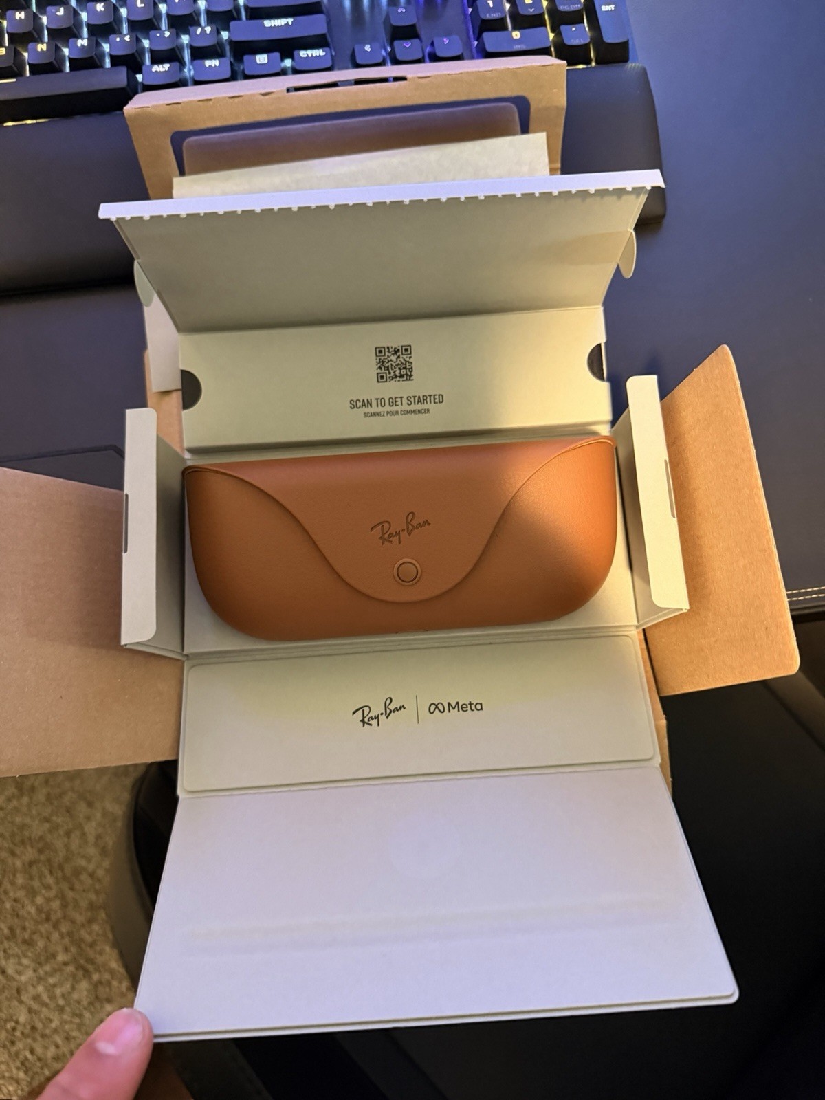 Ray-Ban Meta Wayfarer (Gen 2) Smart Glasses RW4012 Bluetooth Wi-Fi