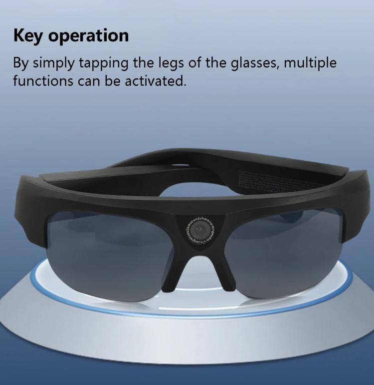 Multifunctional Sports Glasses with Camera, Video, Photo Recorder, Bluetooth