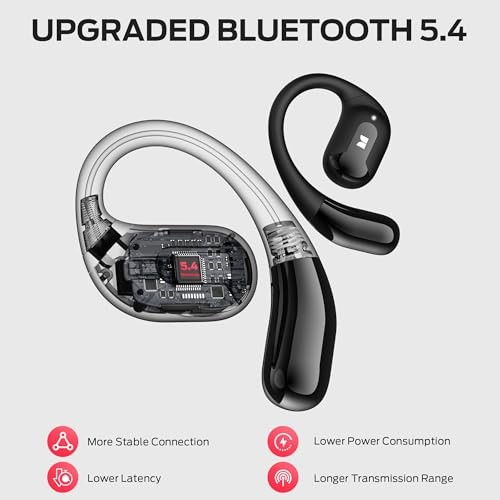 Open Ear AC317 Headphones, Wireless Headphones with Premium Stereo, Bluetooth